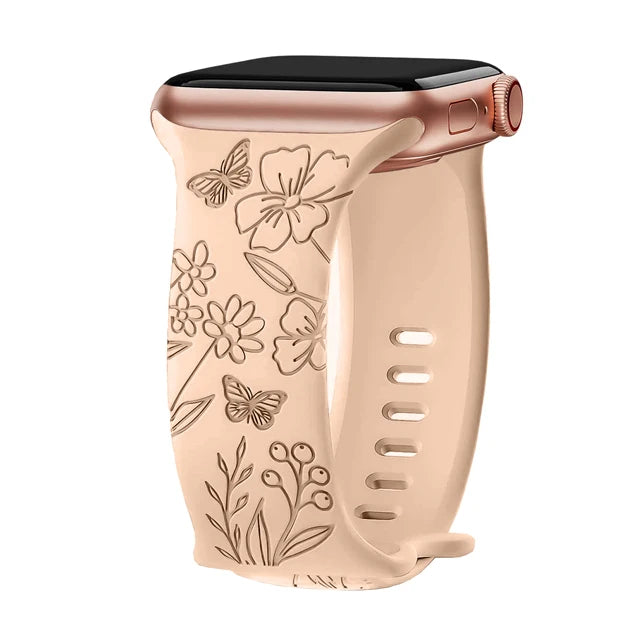 Magnificent Floral Print Band for Apple Watch - Ideal Phone Accessories