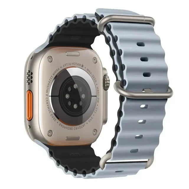Elegant Ocean Silicone Band for Apple Watch - Ideal Phone Accessories