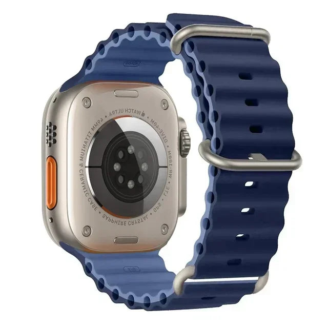 Elegant Ocean Silicone Band for Apple Watch - Ideal Phone Accessories