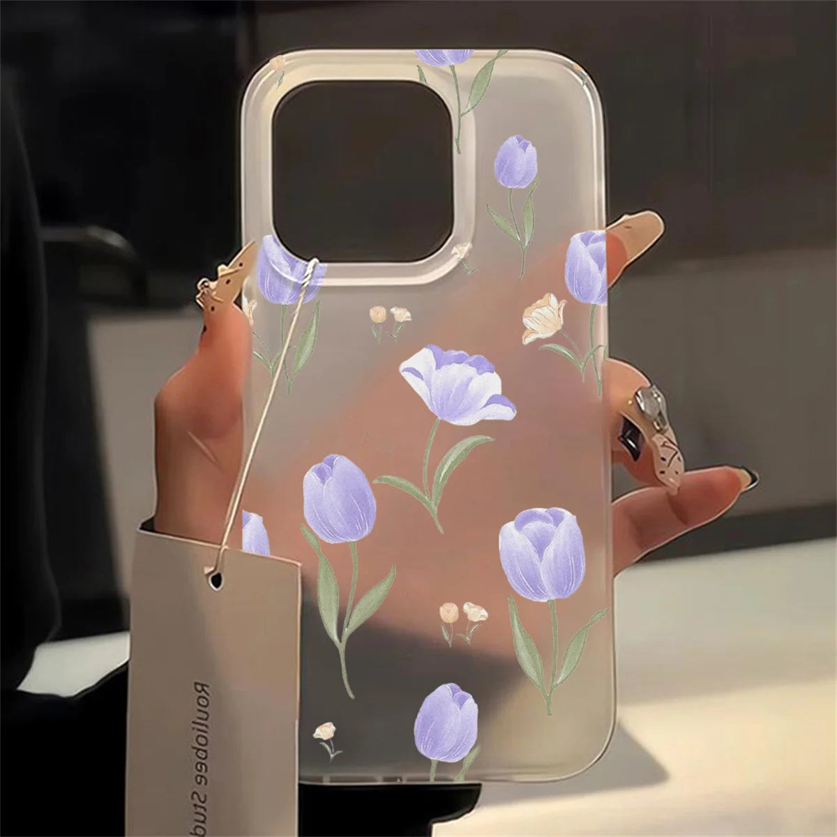 Cute Transparent Matte Case for iPhone - Ideal Phone Accessories