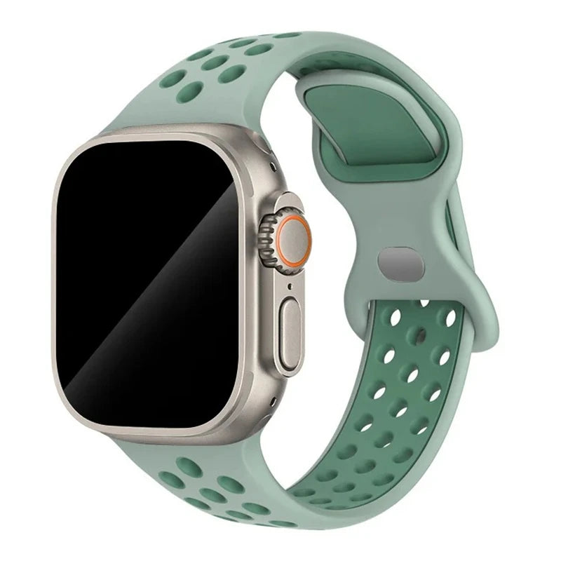 Adorable Breathable Silicone Band for Apple Watch - Ideal Phone Accessories