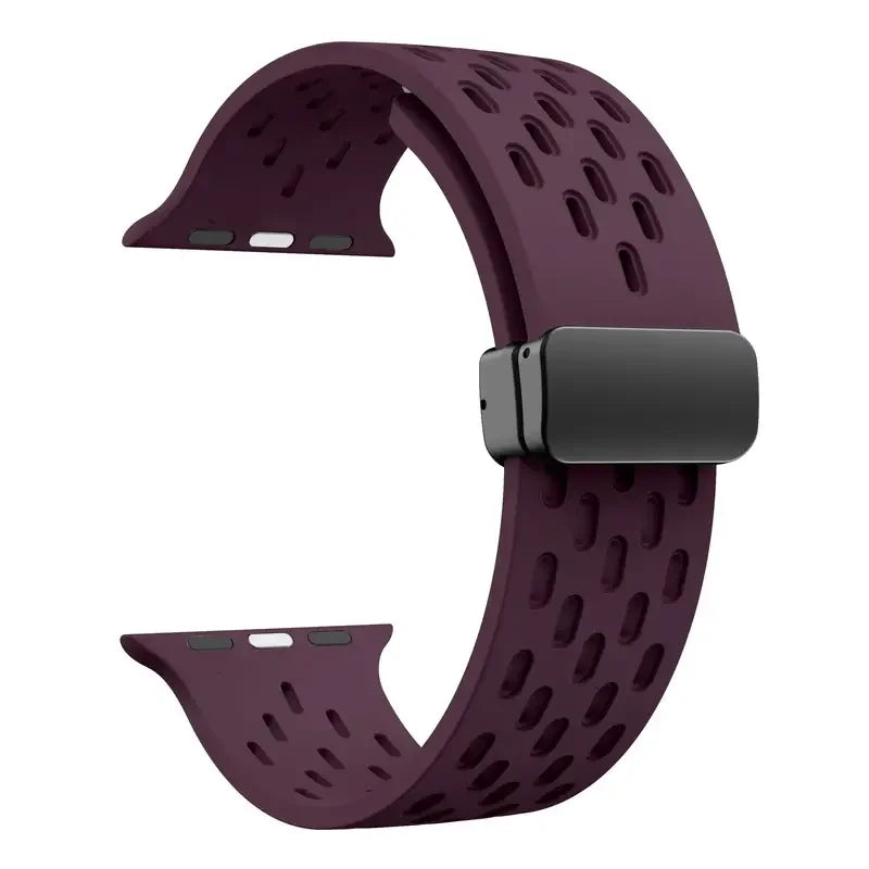 Amazing Breathable Silicone Band for Apple Watch - Ideal Phone Accessories