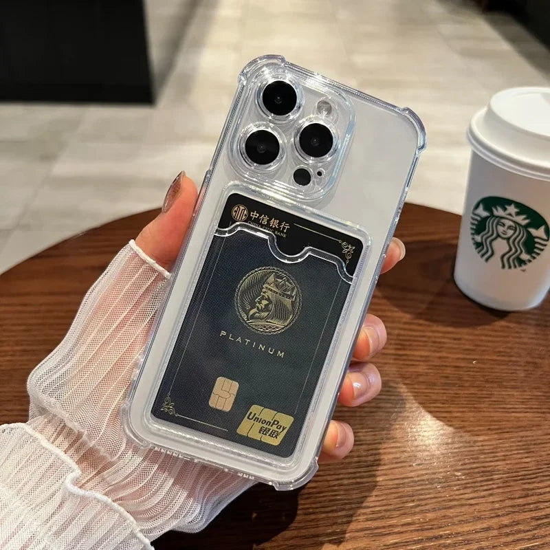 Alluring Soft Card Bag Case for iPhone - Ideal Phone Accessories
