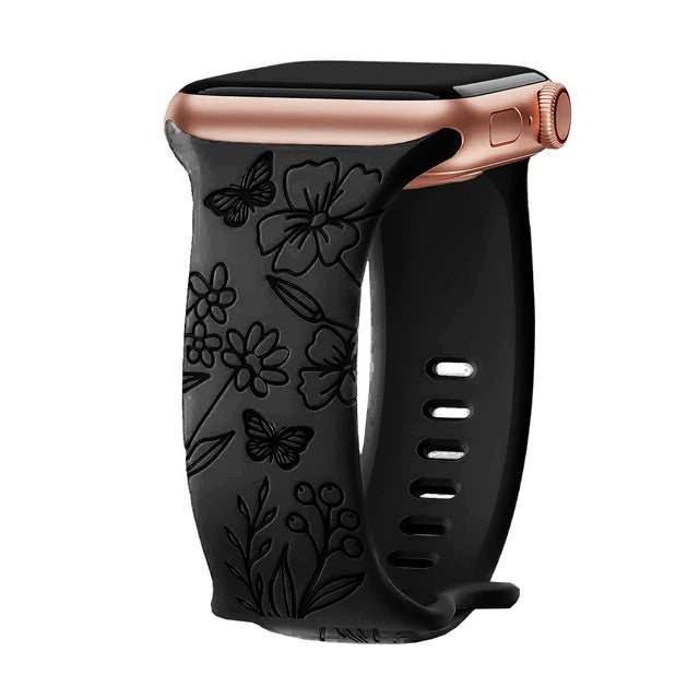 Magnificent Floral Print Band for Apple Watch - Ideal Phone Accessories