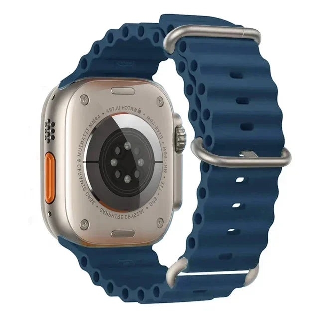 Elegant Ocean Silicone Band for Apple Watch - Ideal Phone Accessories