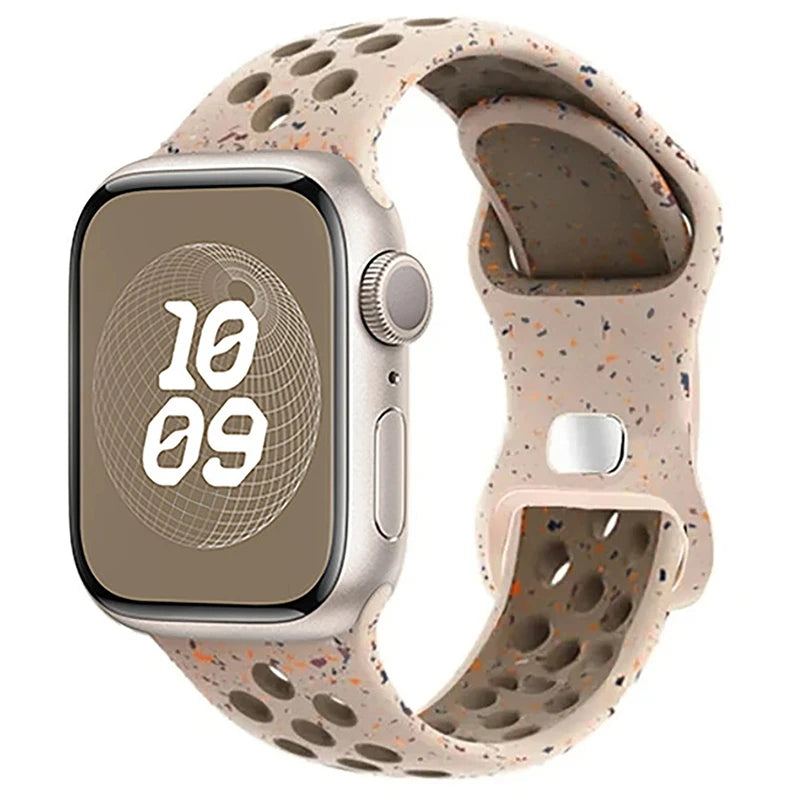 Adorable Breathable Silicone Band for Apple Watch - Ideal Phone Accessories
