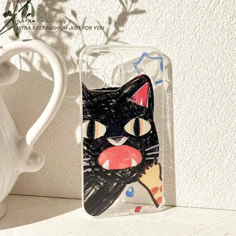 Lovely Angry Cat Case for iPhone - Ideal Phone Accessories