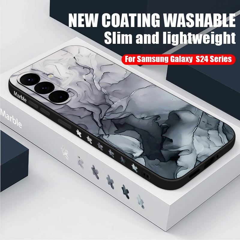 Stunning Colorful Marble Case for Samsung Galaxy - Ideal Phone Accessories