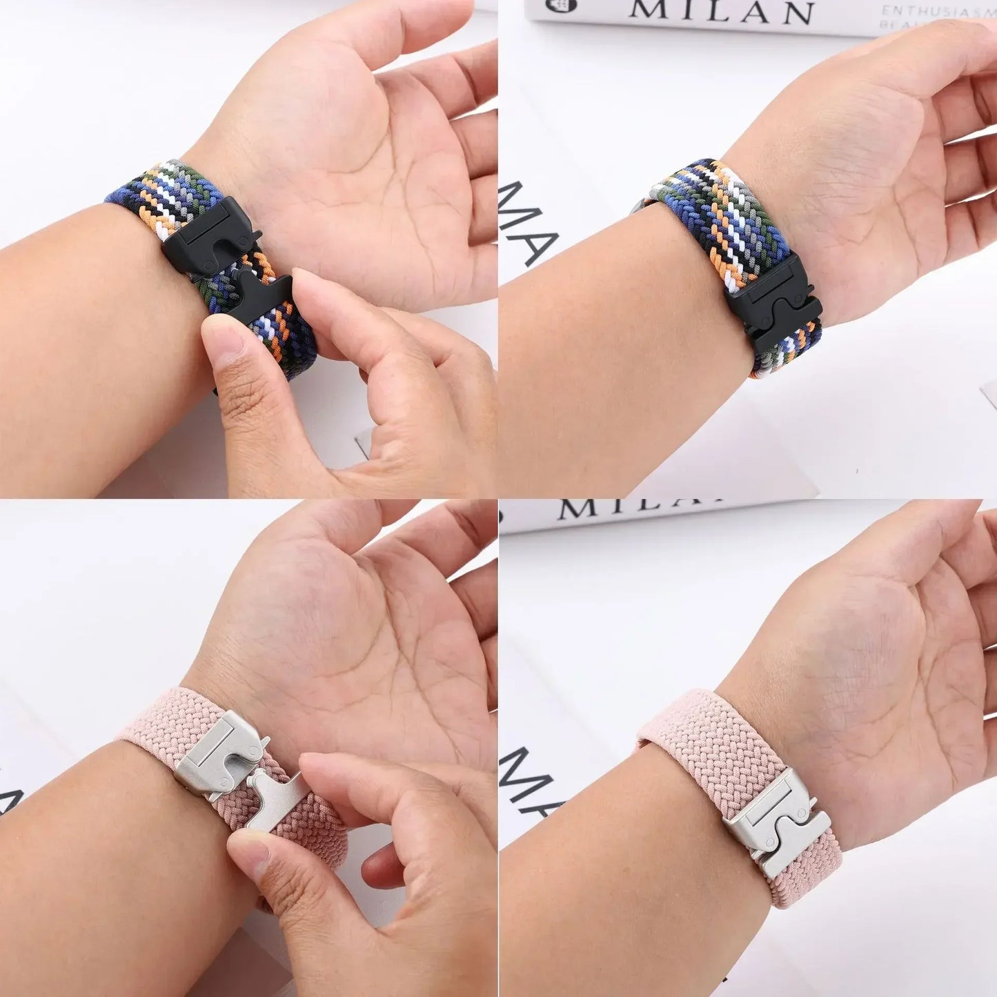 Astonishing Braided Band for Apple Watch - Ideal Phone Accessories
