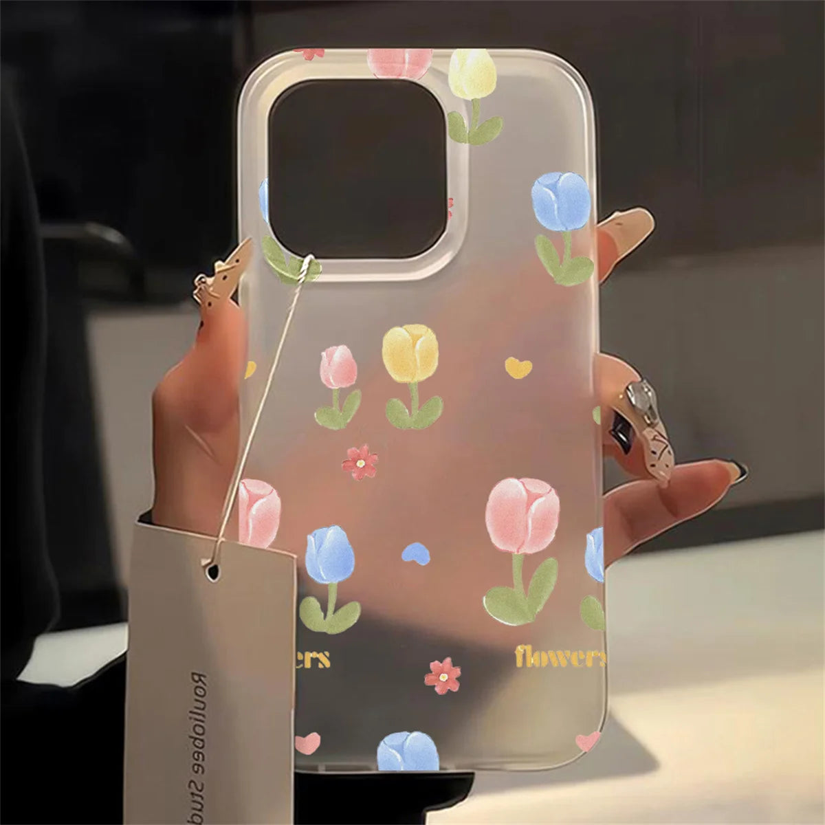 Cute Transparent Matte Case for iPhone - Ideal Phone Accessories