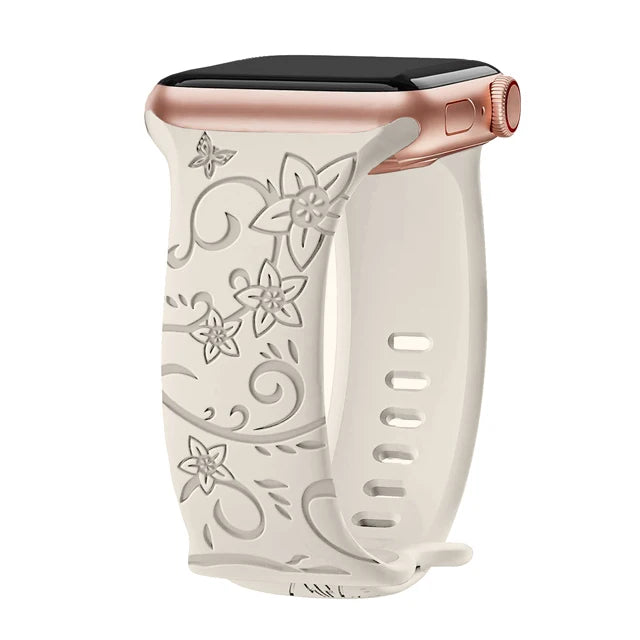 Magnificent Floral Print Band for Apple Watch - Ideal Phone Accessories