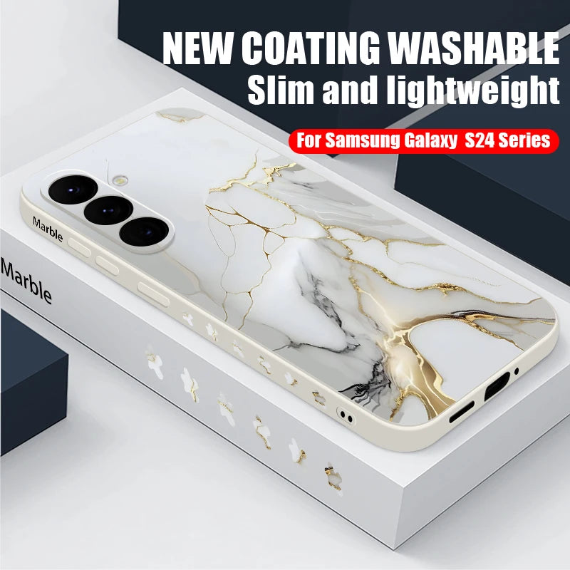 Stunning Colorful Marble Case for Samsung Galaxy - Ideal Phone Accessories