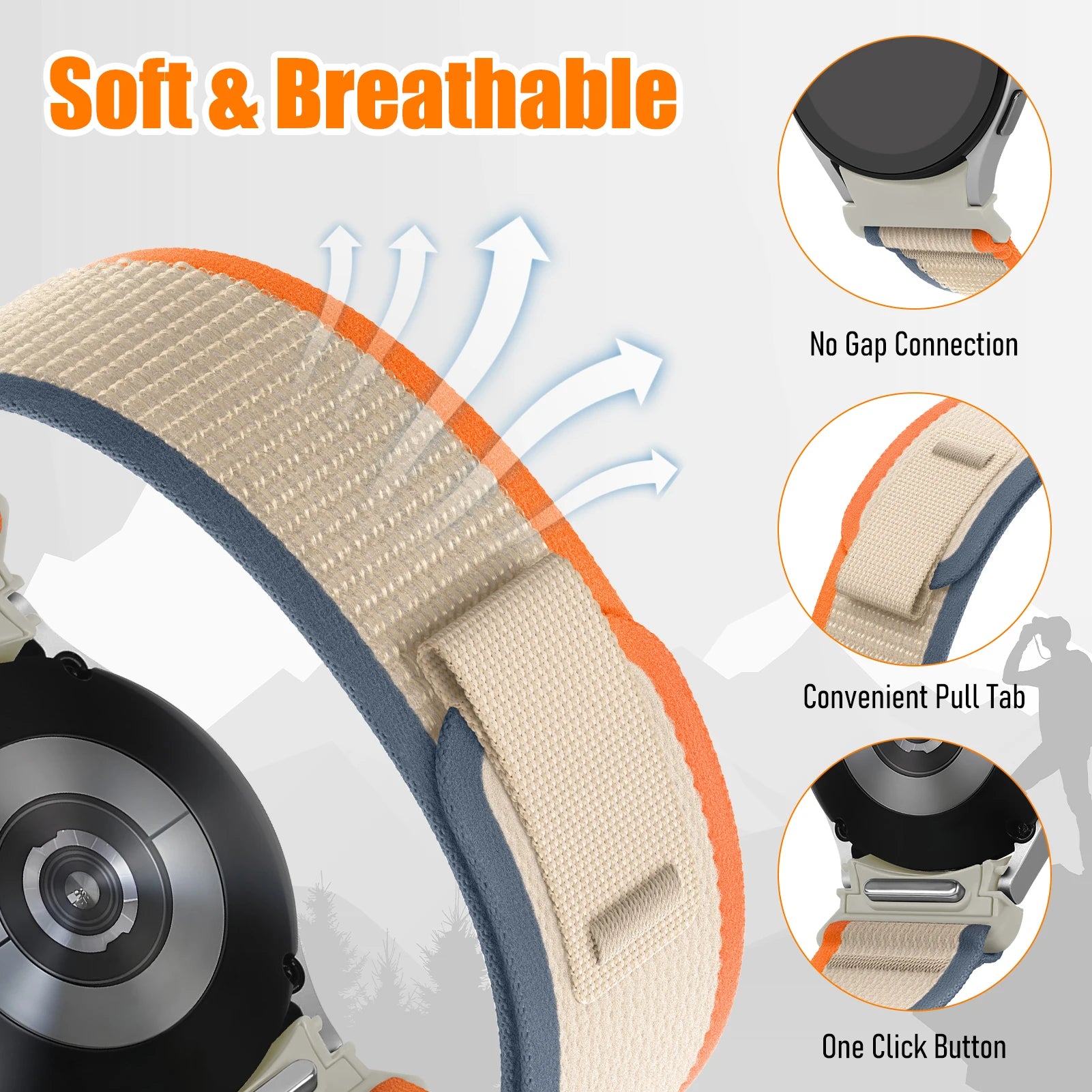 Gorgeous Trail Band for Samsung Galaxy Watch - Ideal Phone Accessories