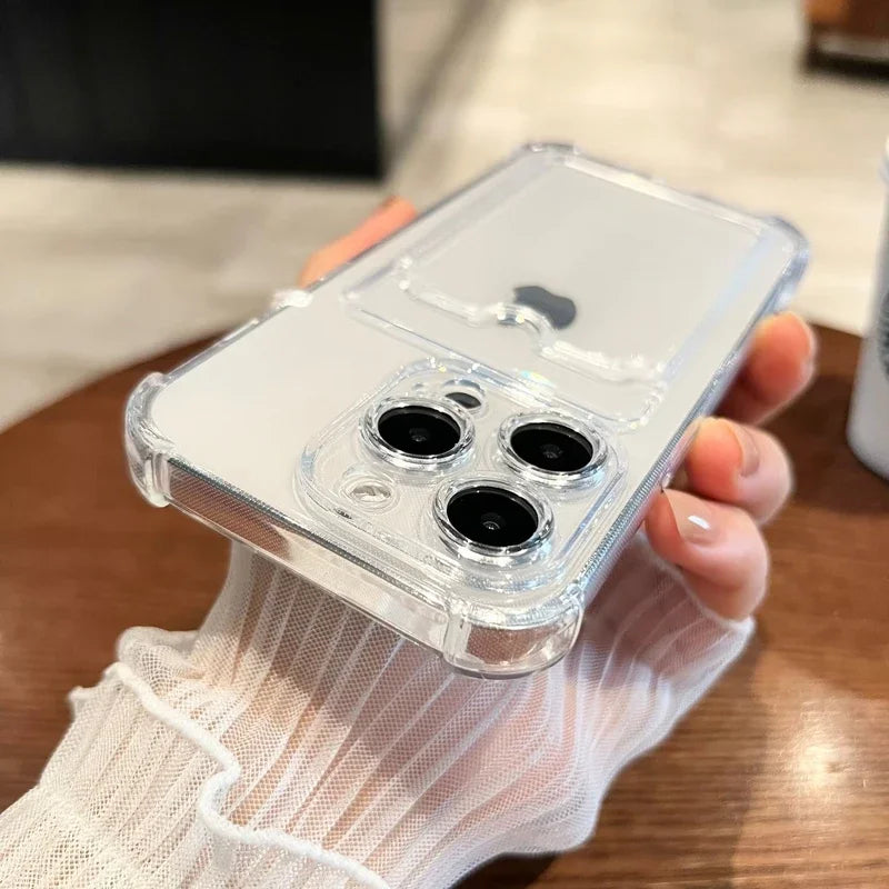 Alluring Soft Card Bag Case for iPhone - Ideal Phone Accessories
