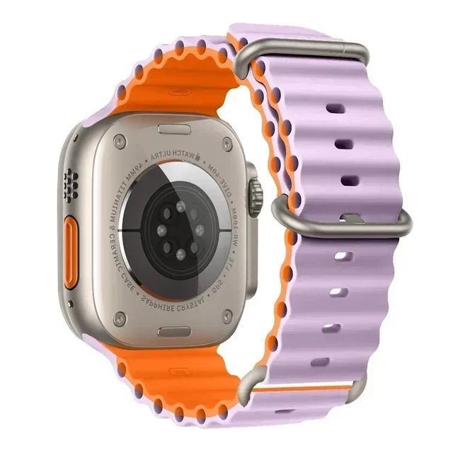 Elegant Ocean Silicone Band for Apple Watch - Ideal Phone Accessories
