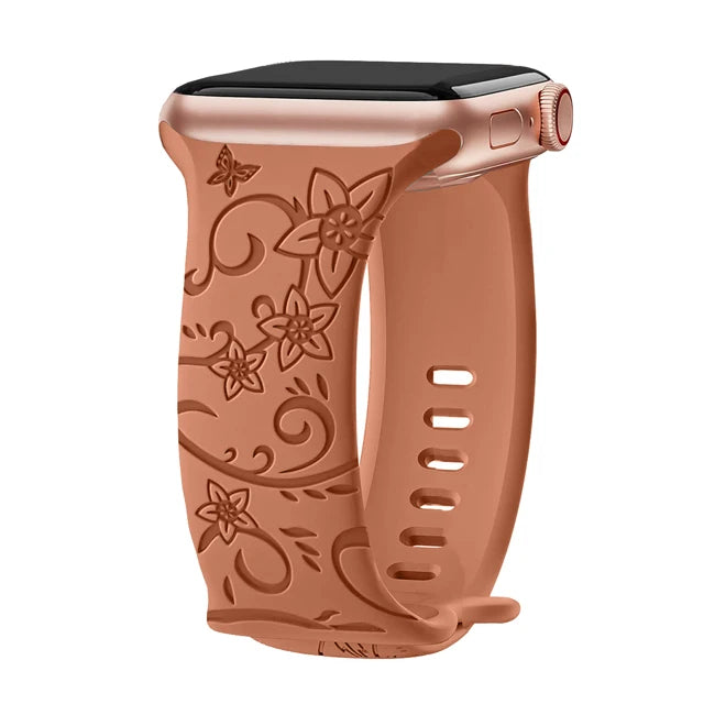 Magnificent Floral Print Band for Apple Watch - Ideal Phone Accessories
