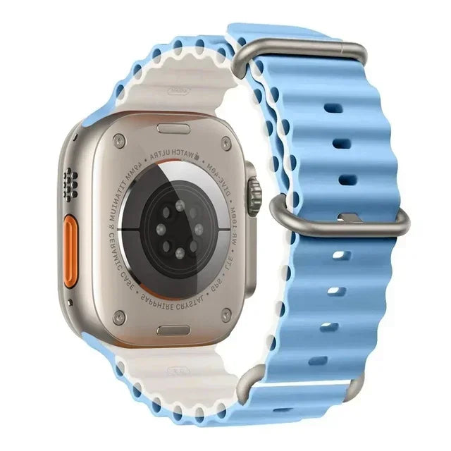 Elegant Ocean Silicone Band for Apple Watch - Ideal Phone Accessories