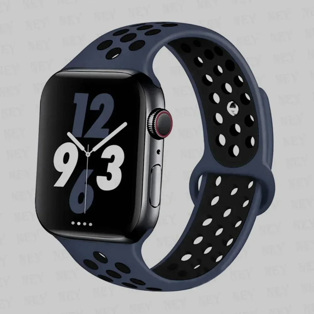 Stylish Sport Silicone Band For Apple Watch - Ideal Phone Accessories