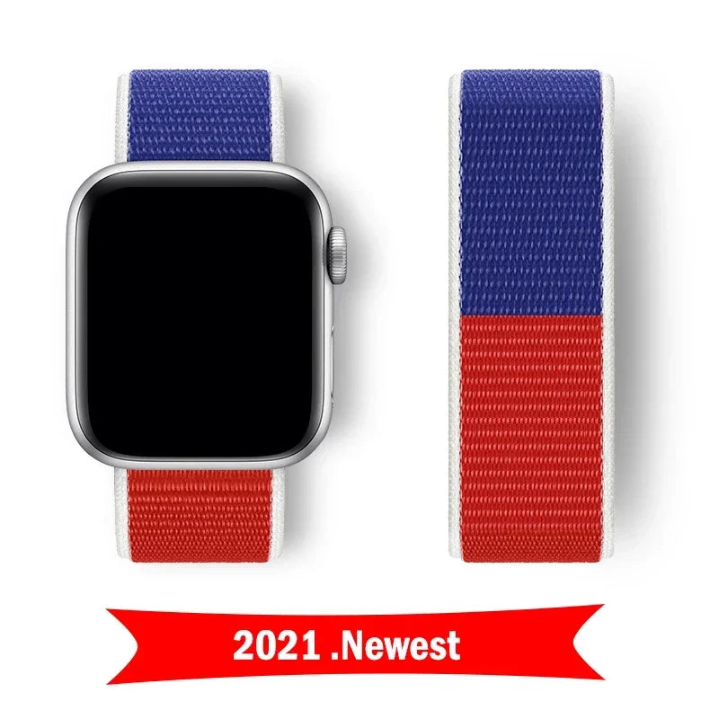Cute Nylon Breathable Band for Apple Watch - Ideal Phone Accessories