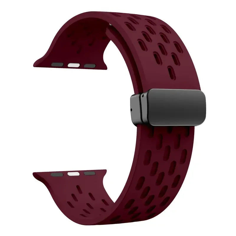Amazing Breathable Silicone Band for Apple Watch - Ideal Phone Accessories