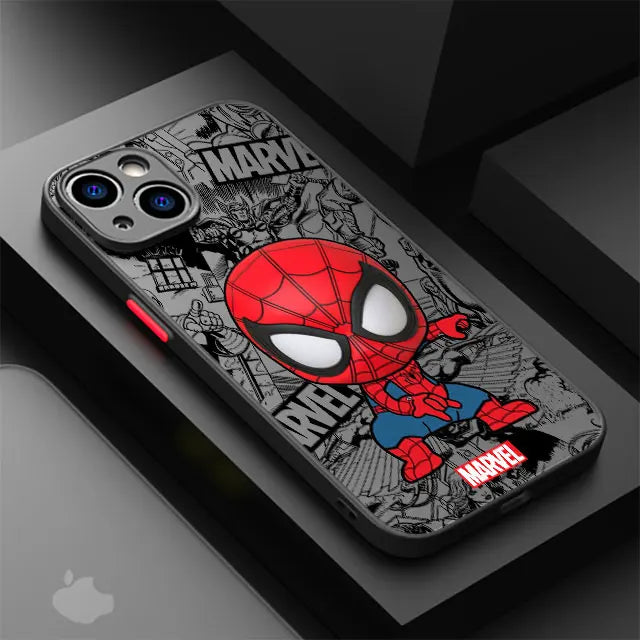 Fantastic Cartoon Groot Spiderman Case for iPhone - Ideal Phone Accessories