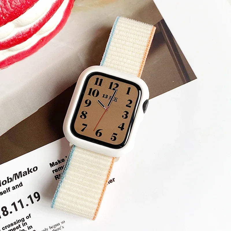 Cute Nylon Breathable Band for Apple Watch - Ideal Phone Accessories