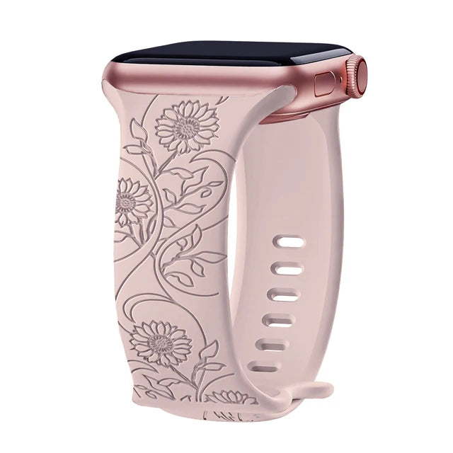 Magnificent Floral Print Band for Apple Watch - Ideal Phone Accessories