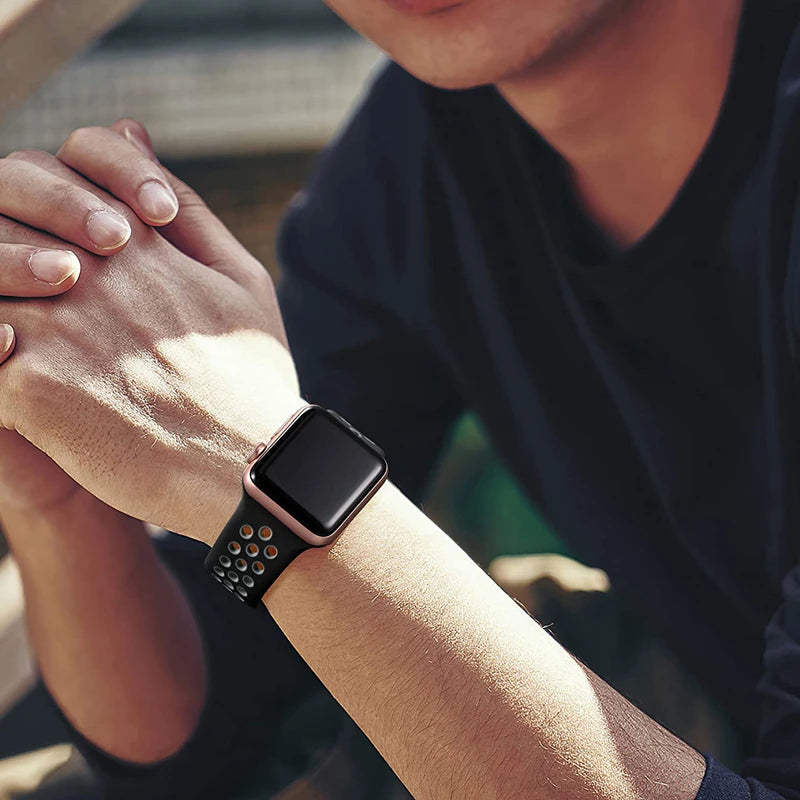 Gorgeous Breathable Sport Band for Apple Watch - Ideal Phone Accessories