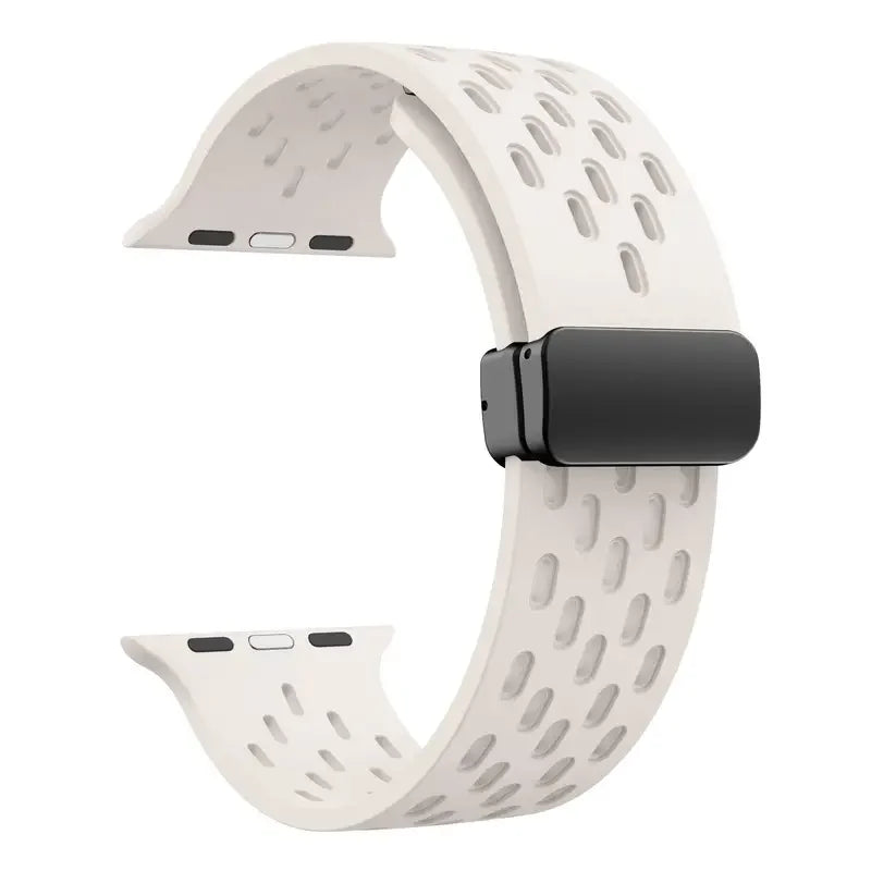 Amazing Breathable Silicone Band for Apple Watch - Ideal Phone Accessories