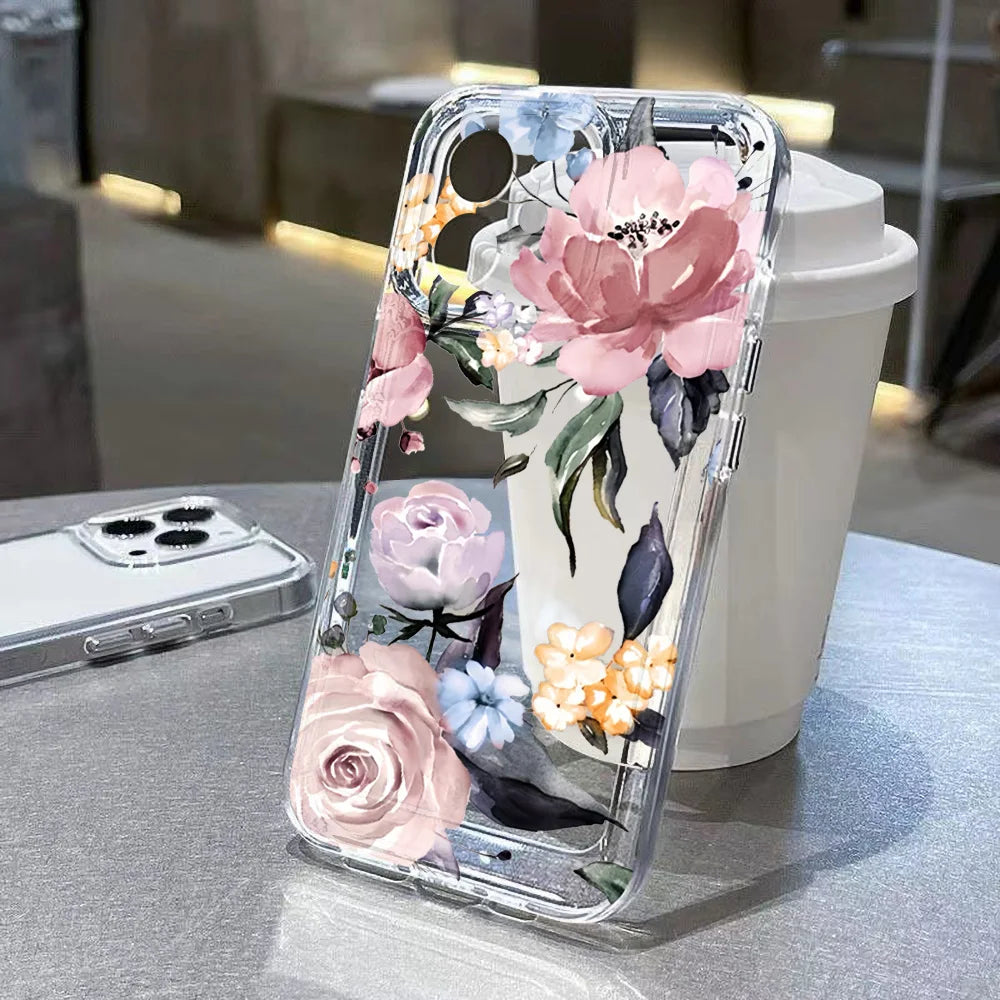 Gorgeous Floral Silicone Case for Samsung Galaxy - Ideal Phone Accessories