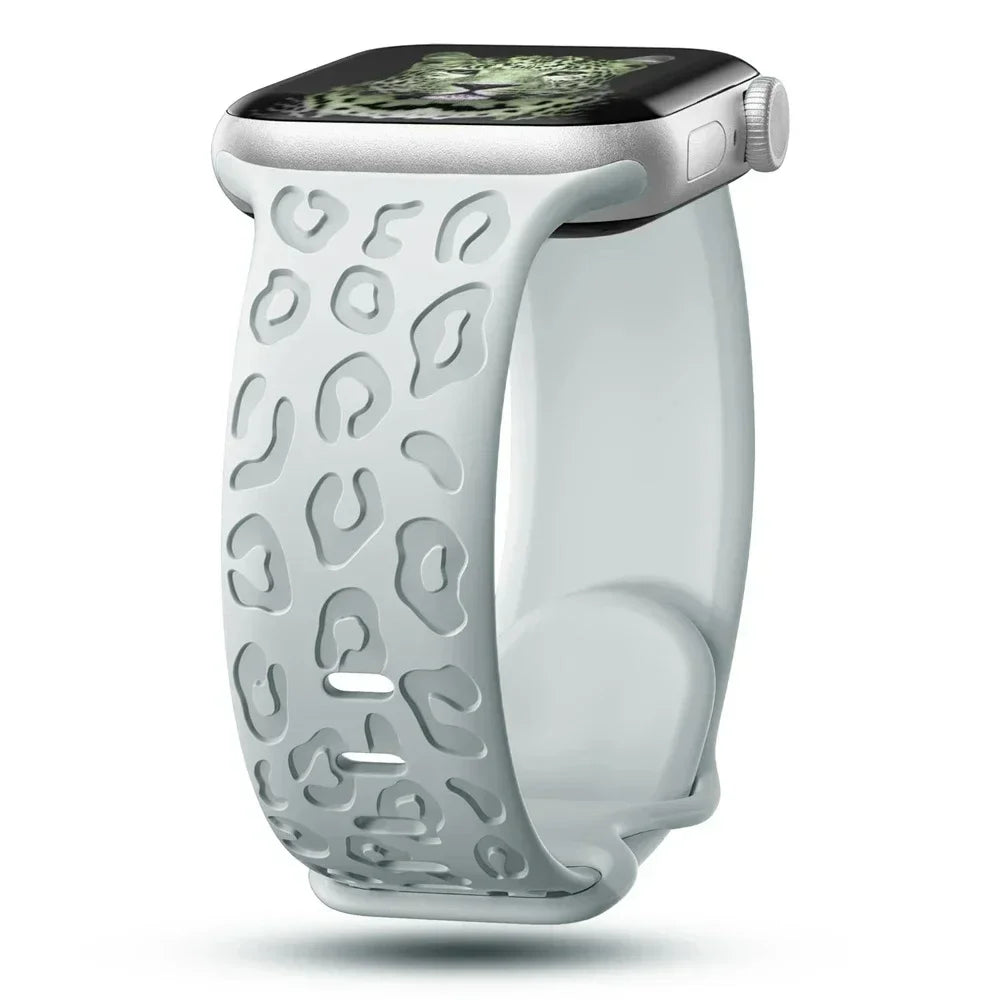 Fashionable Leopard Print Band for Apple Watch - Ideal Phone Accessories